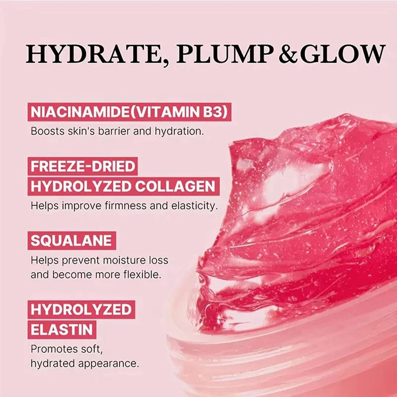 Collagen Jelly Face Cream Soft SPA Nourishing Moisturize Face Shrinks Pores Remove Comedones Jelly Essence Korean Skin Care