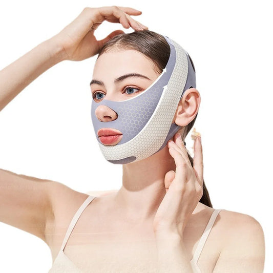 Thin Face Bandage V Line Face Lift Tightening Mask Double Chin Tightener Facial Wrinkles Anti Sagging Facial Massager Skin Care