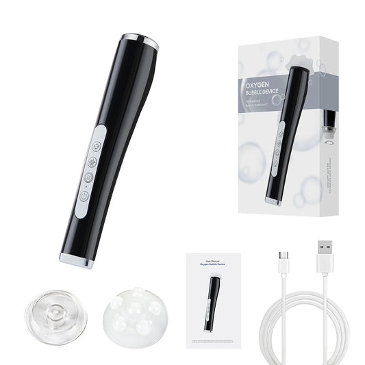 Oxygen Bubble Pen CO2 Oxygen Portable Facial Machine CO2 Gel Facial Skin Care Device Facial SPA CO2 Bubble Oxygen Beauty Machine