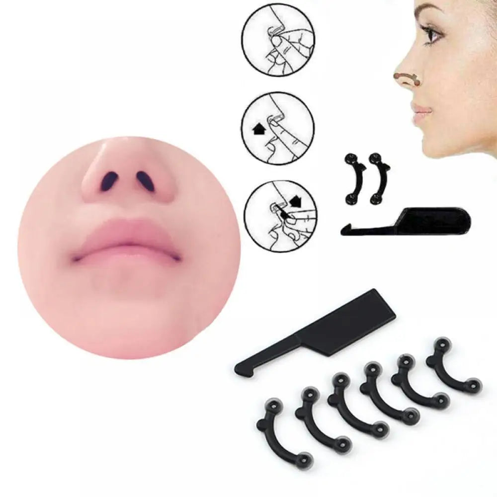 6pc/set Beauty Nose Lifting Bridge Shaping Tool 3 Size