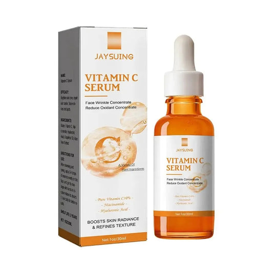 Vitamin C Wrinkle Remover Face Serum Lifting Firming Fade Fine Lines Anti-aging Essence Brighten and Nourish Skin Care