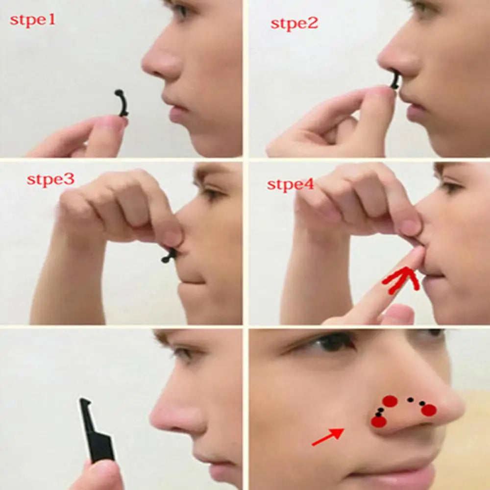 6pc/set Beauty Nose Lifting Bridge Shaping Tool 3 Size